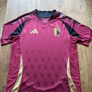 Adidas Belgium 24/25 Authentic Soccer Jersey NWT